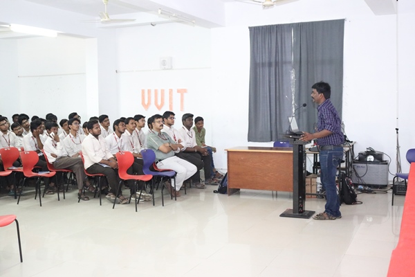 ajay conducting workshop