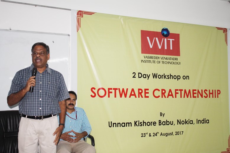 Joint Secretary M.Sri Krishna speaking