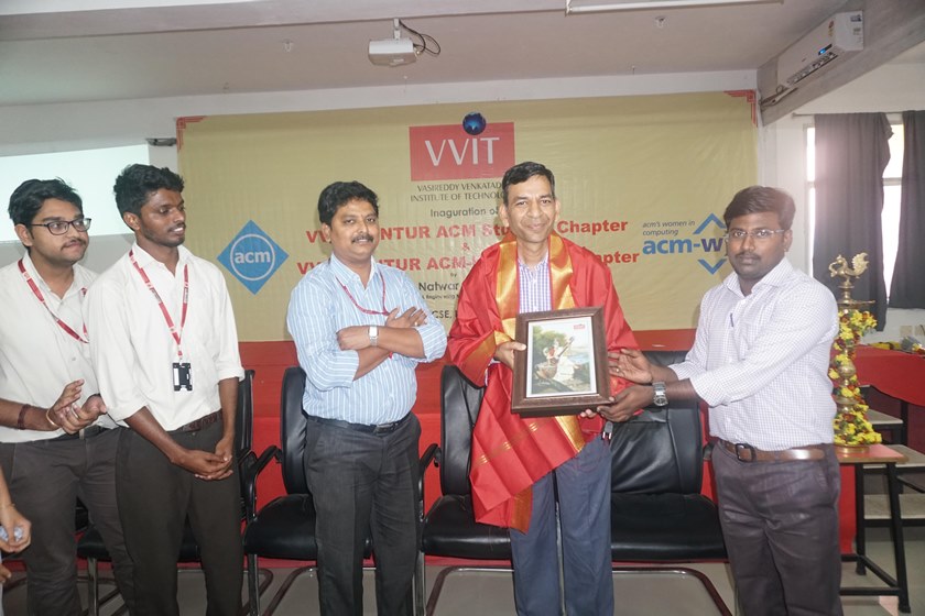 Felicitation to Dr.Natwar Modani by faculty