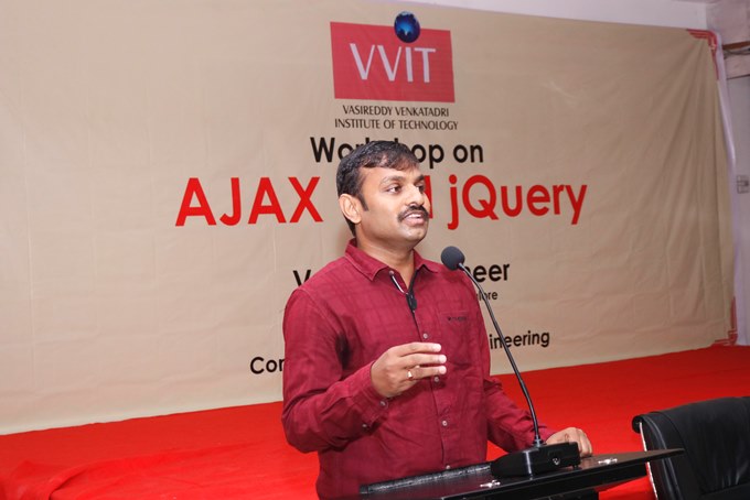 Venkata Sudheer at workshop